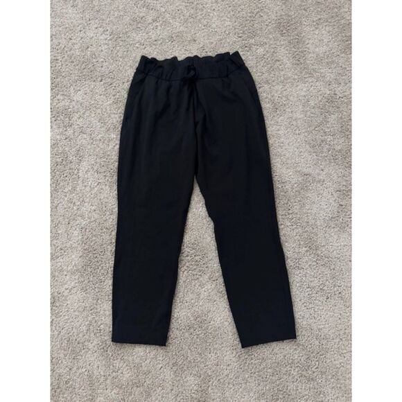 Lululemon On The Fly Pant *Woven 27" Size 10, Black - Picture 3 of 5